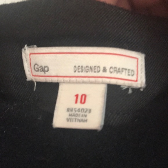 Navy Blue Wool Mini Skirt - Picture 3 of 3